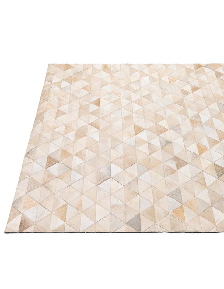 Detail image of 5' 2 x 8' 2 Cowhide - Patchwork Rug