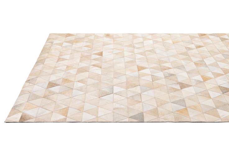 Detail image of 5' 2 x 8' 2 Cowhide - Patchwork Rug