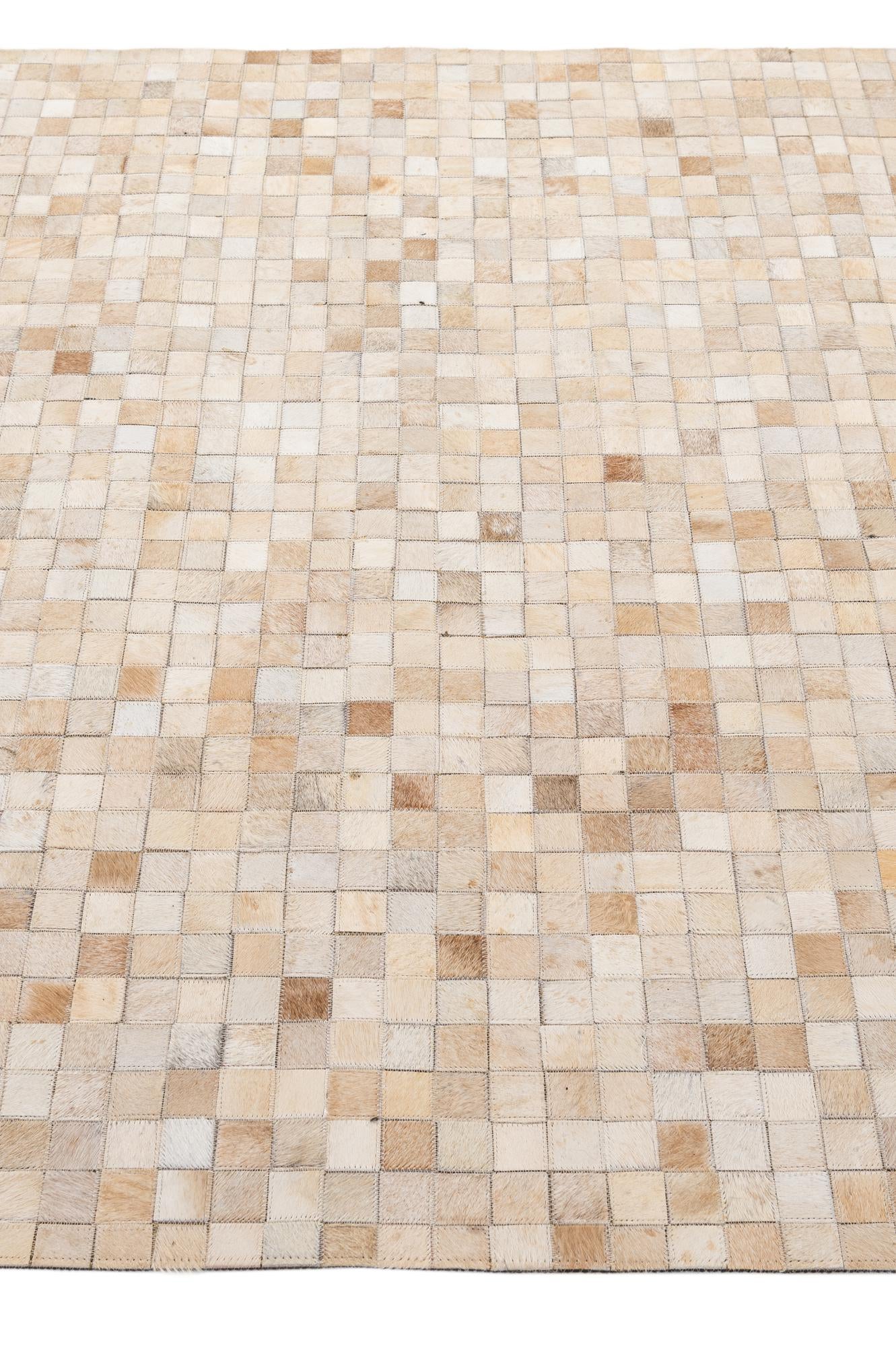5' 1 x 8' 1 Cowhide - Patchwork Rug