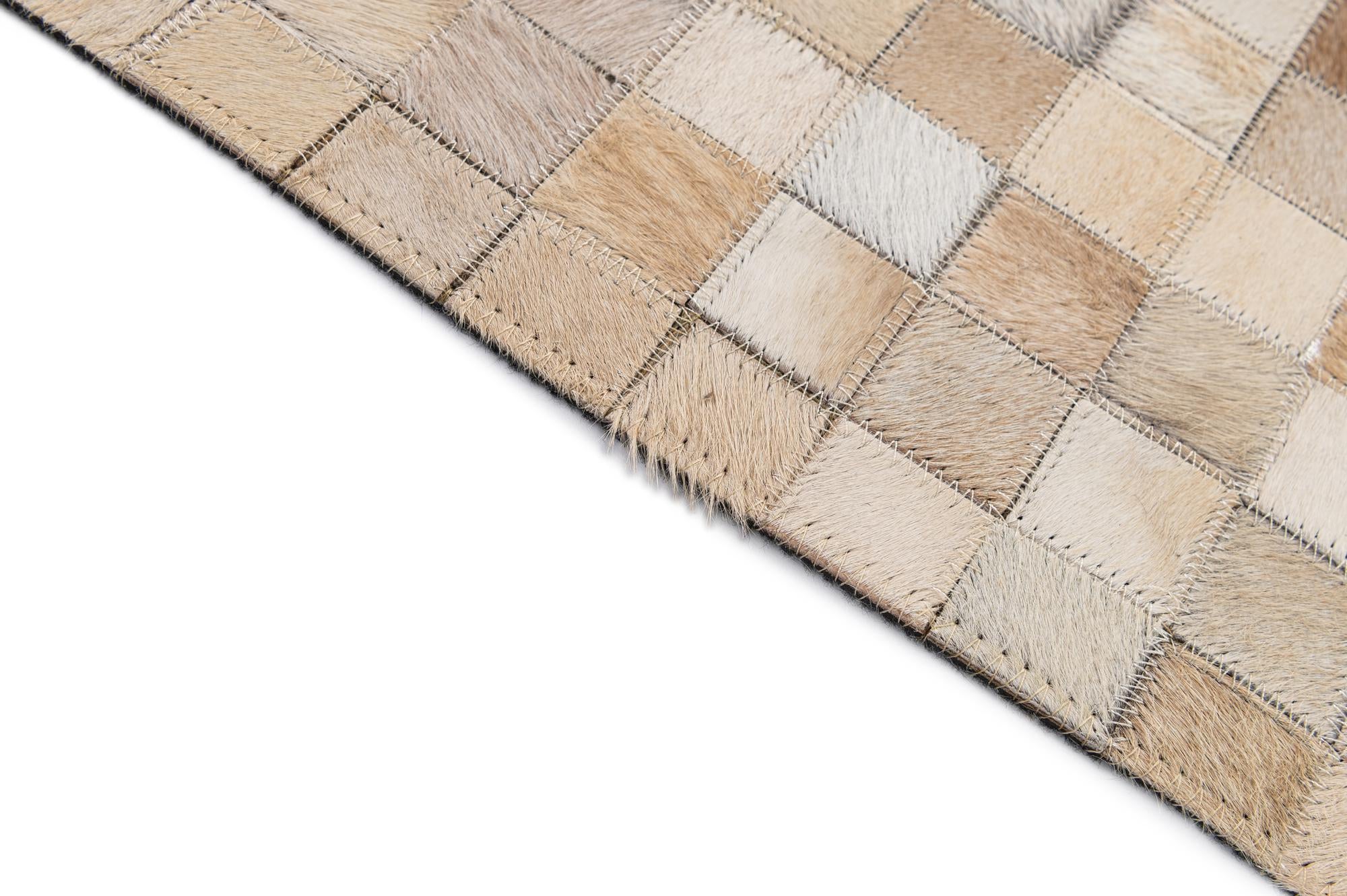 5' 1 x 8' 1 Cowhide - Patchwork Rug