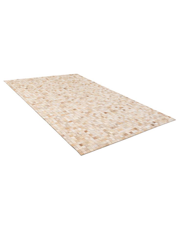 Detail image of 5' 1 x 8' Cowhide - Patchwork Rug