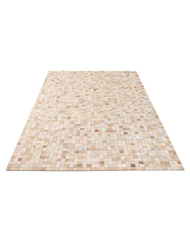 5' 1 x 8' Cowhide - Patchwork Rug
