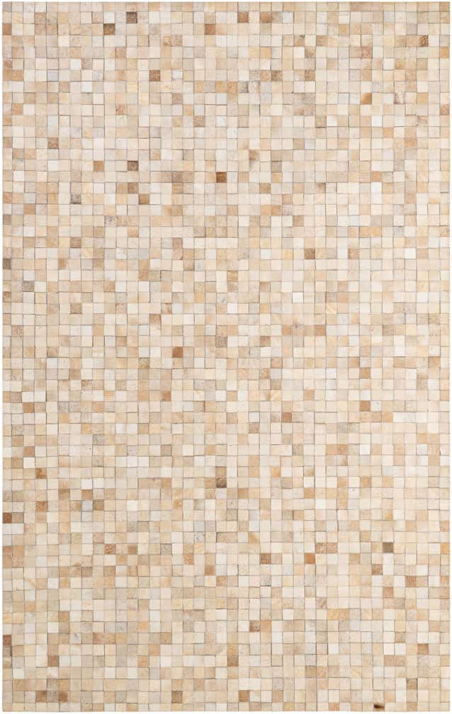 5' 1 x 8' Cowhide - Patchwork Rug