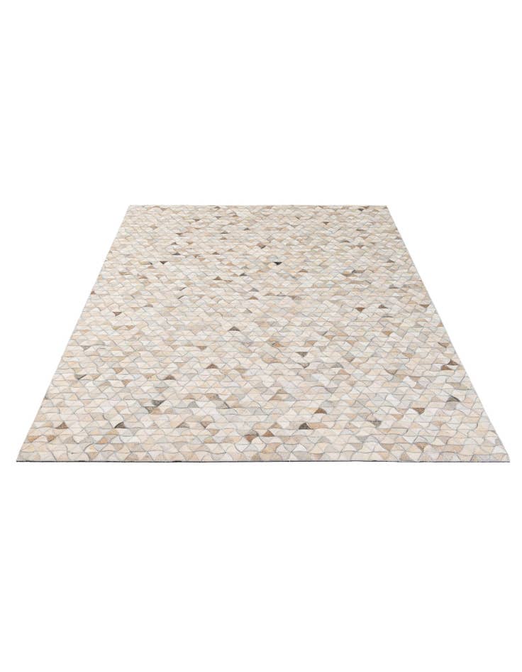 Detail image of 4' 11 x 7' 11 Cowhide - Patchwork Rug