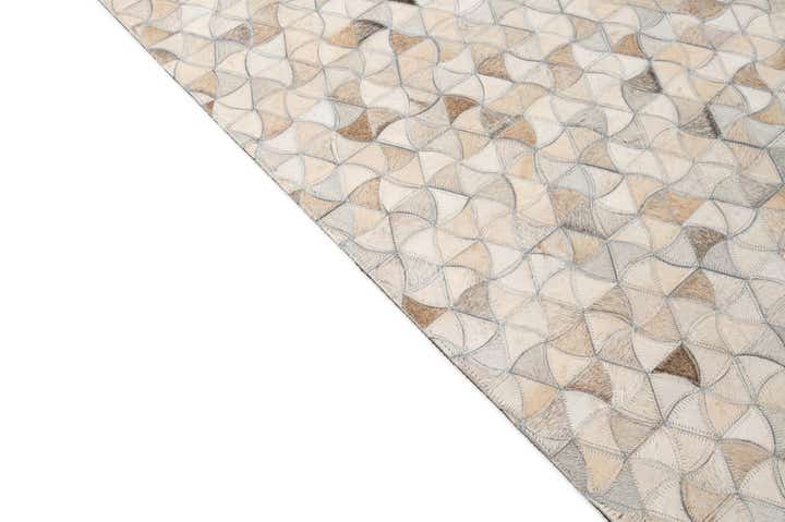 4' 11 x 7' 11 Cowhide - Patchwork Rug