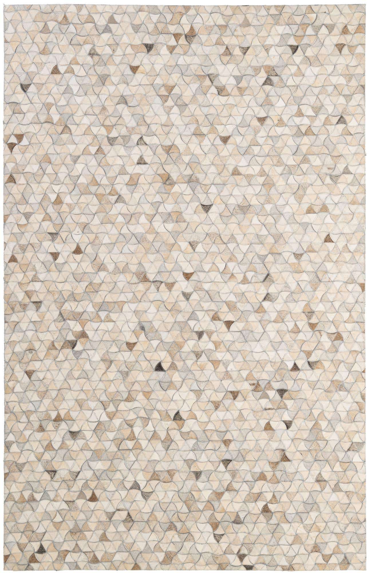 4' 11 x 7' 11 Cowhide - Patchwork Rug