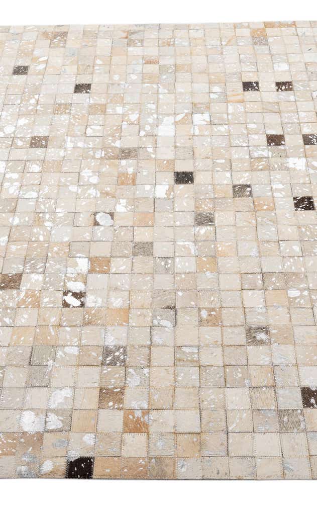 5' 1 x 8' Cowhide - Patchwork Rug