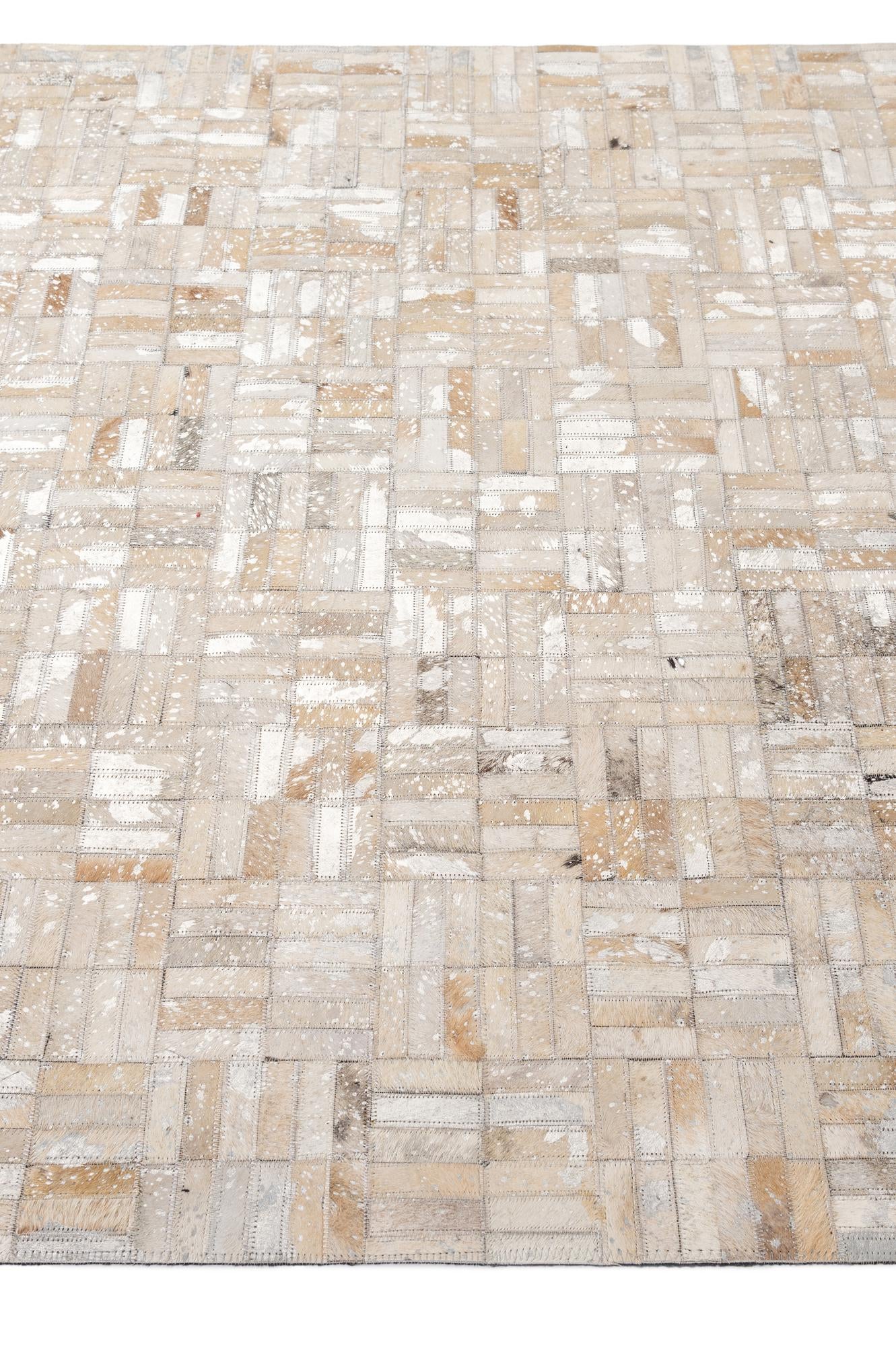 4' 11 x 7' 9 Cowhide - Patchwork Rug