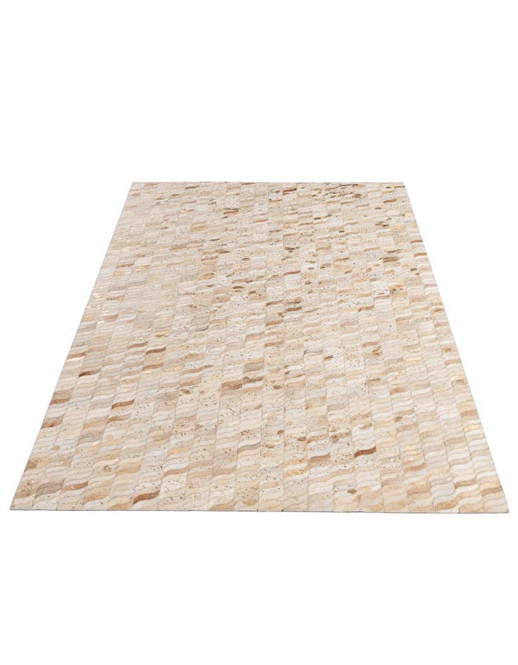 Detail image of 5' x 8' Cowhide - Patchwork Rug