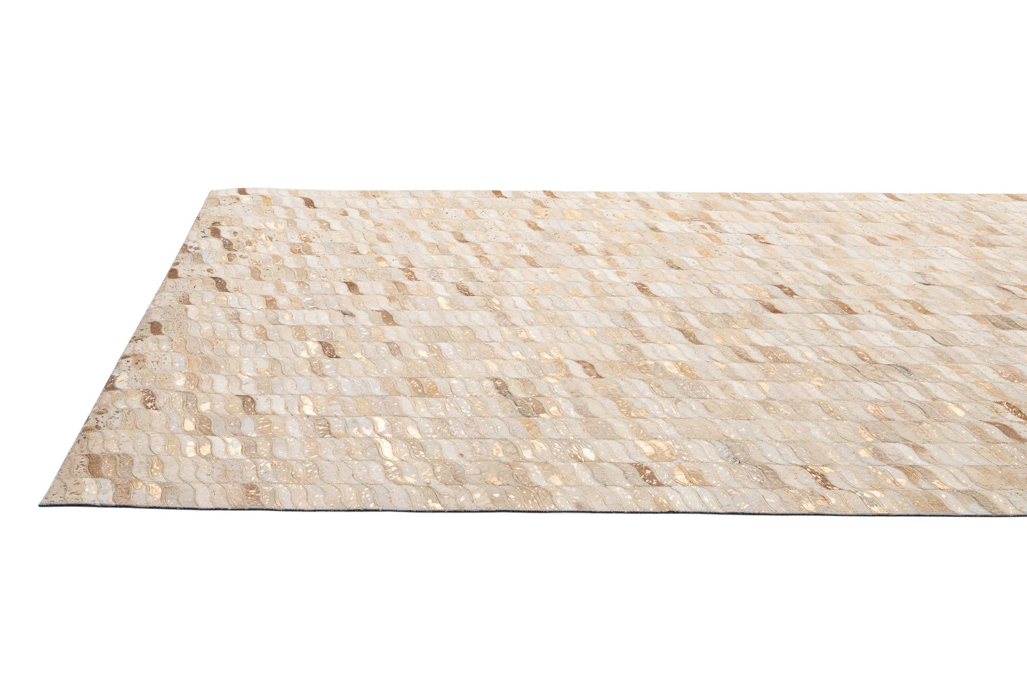 5' x 8' Cowhide - Patchwork Rug