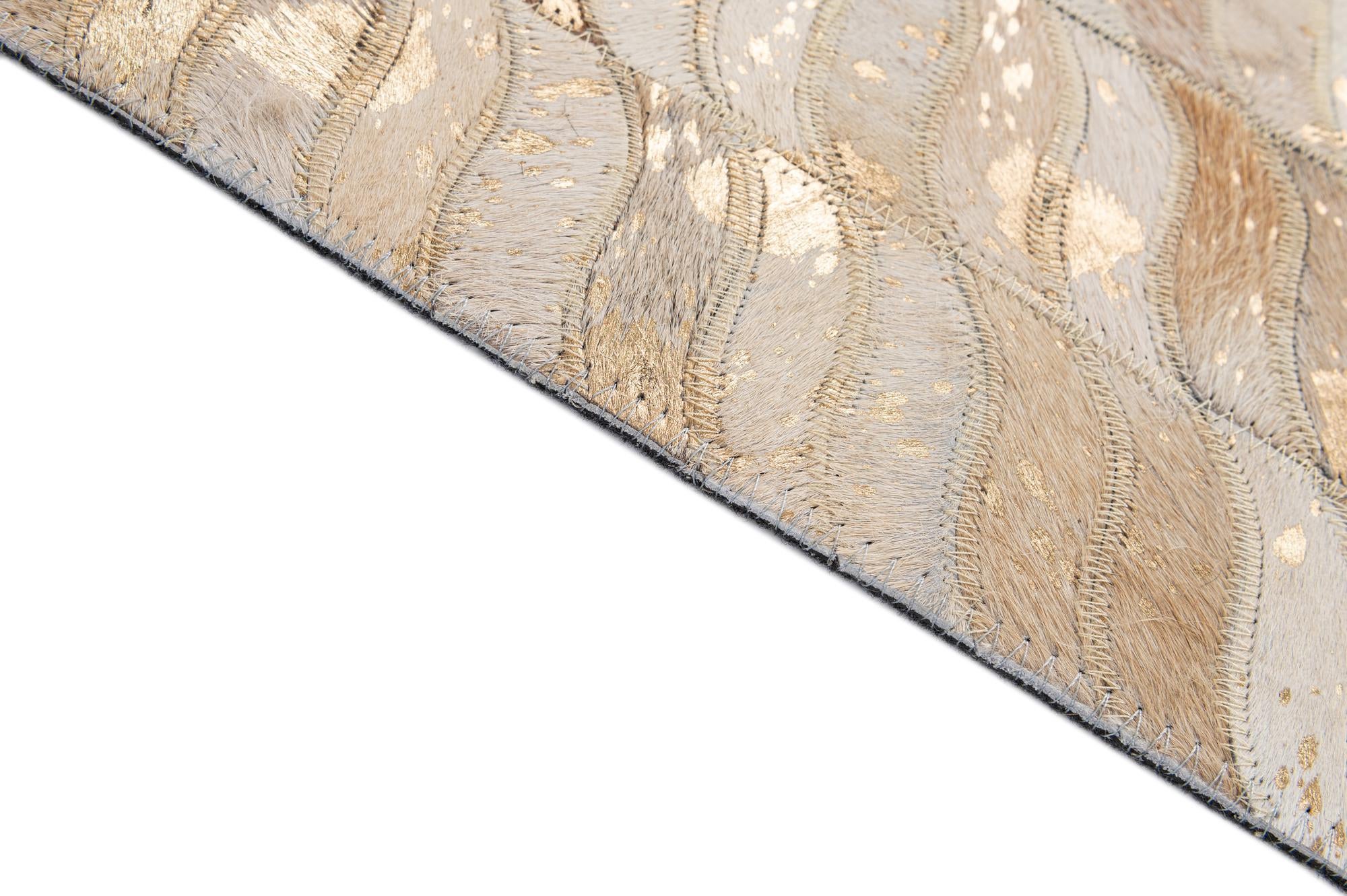 5' x 8' Cowhide - Patchwork Rug