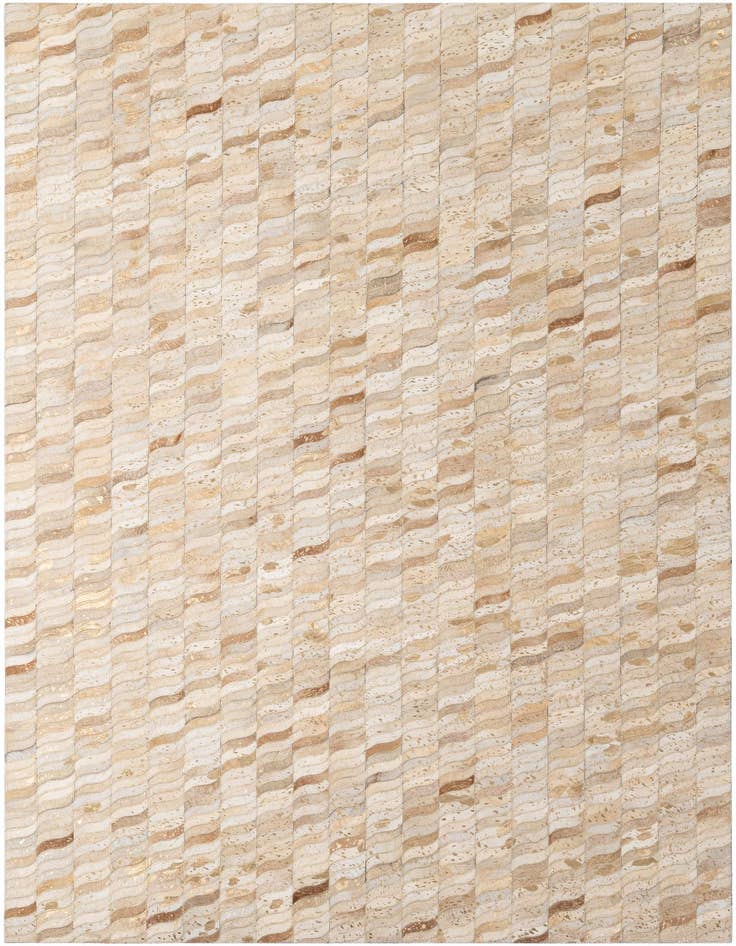 Detail image of 5' x 8' Cowhide - Patchwork Rug