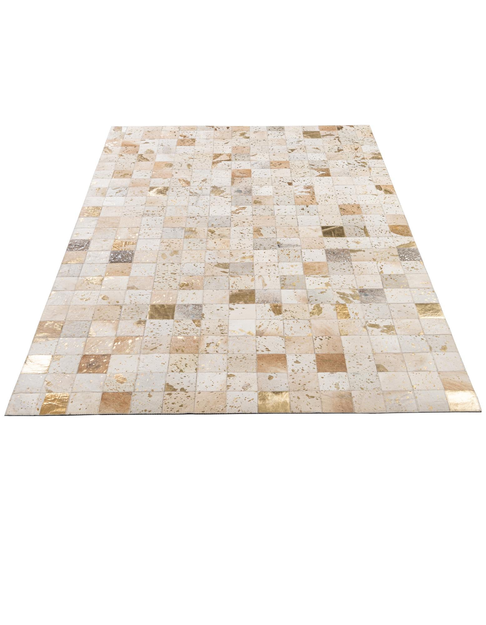 5' x 7' 10 Cowhide - Patchwork Rug