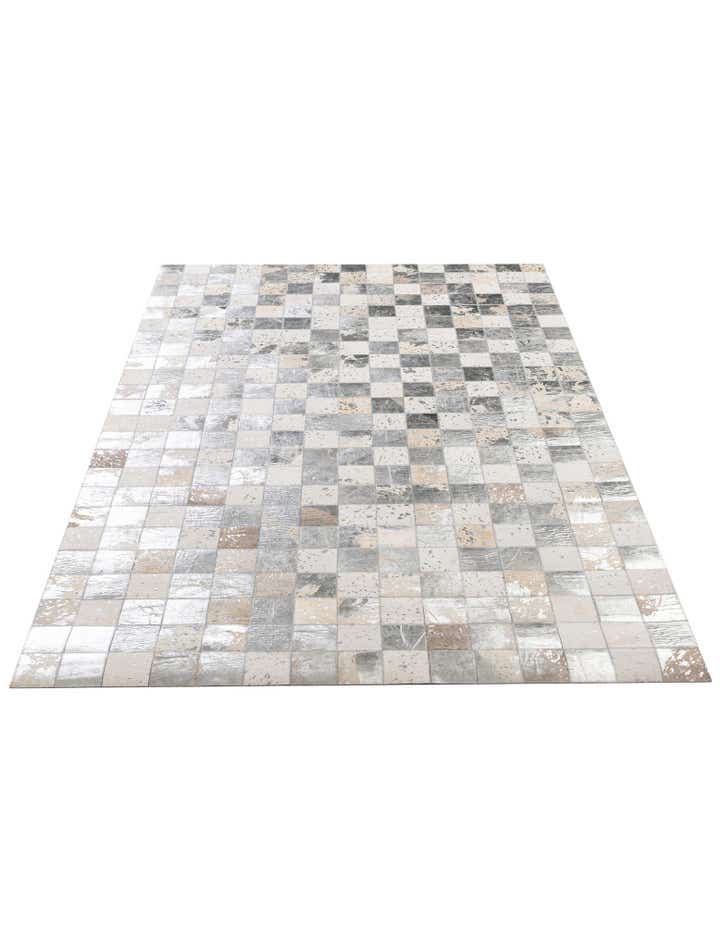 5' x 7' 11 Cowhide - Patchwork Rug