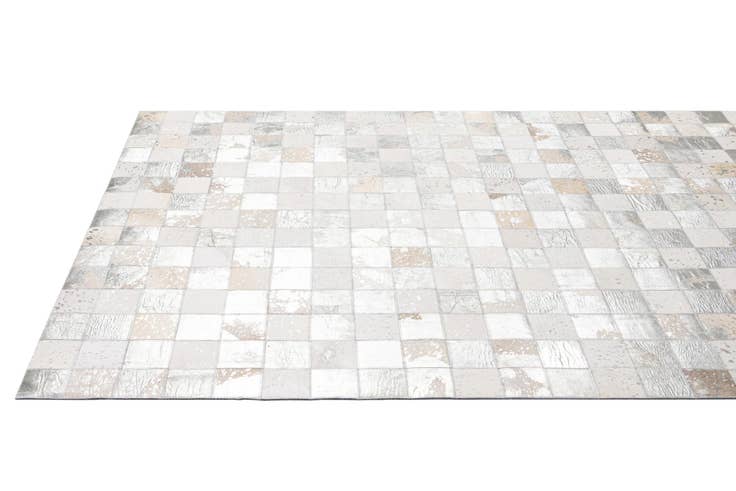 Detail image of 5' x 7' 11 Cowhide - Patchwork Rug