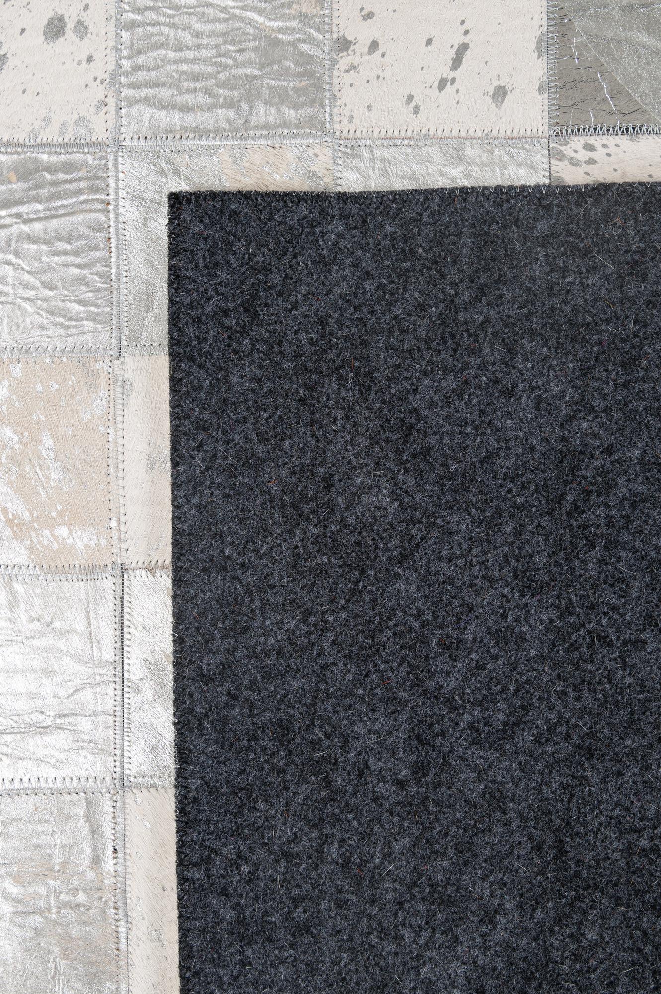 5' x 7' 11 Cowhide - Patchwork Rug