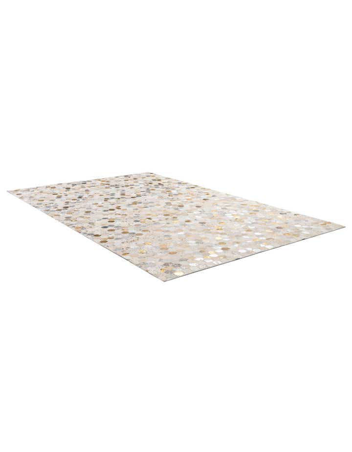 5' 1 x 8' 1 Cowhide - Patchwork Rug