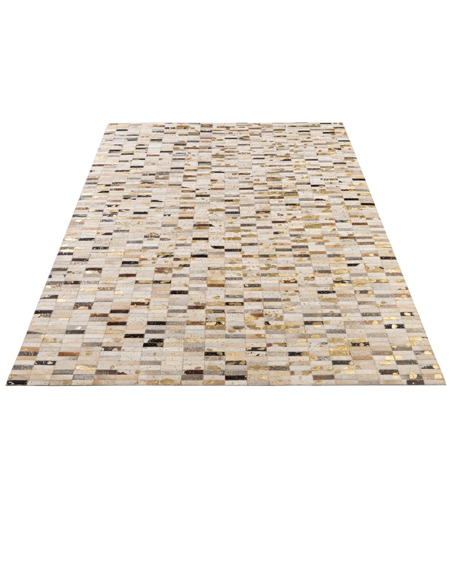 4' 11 x 7' 11 Cowhide - Patchwork Rug