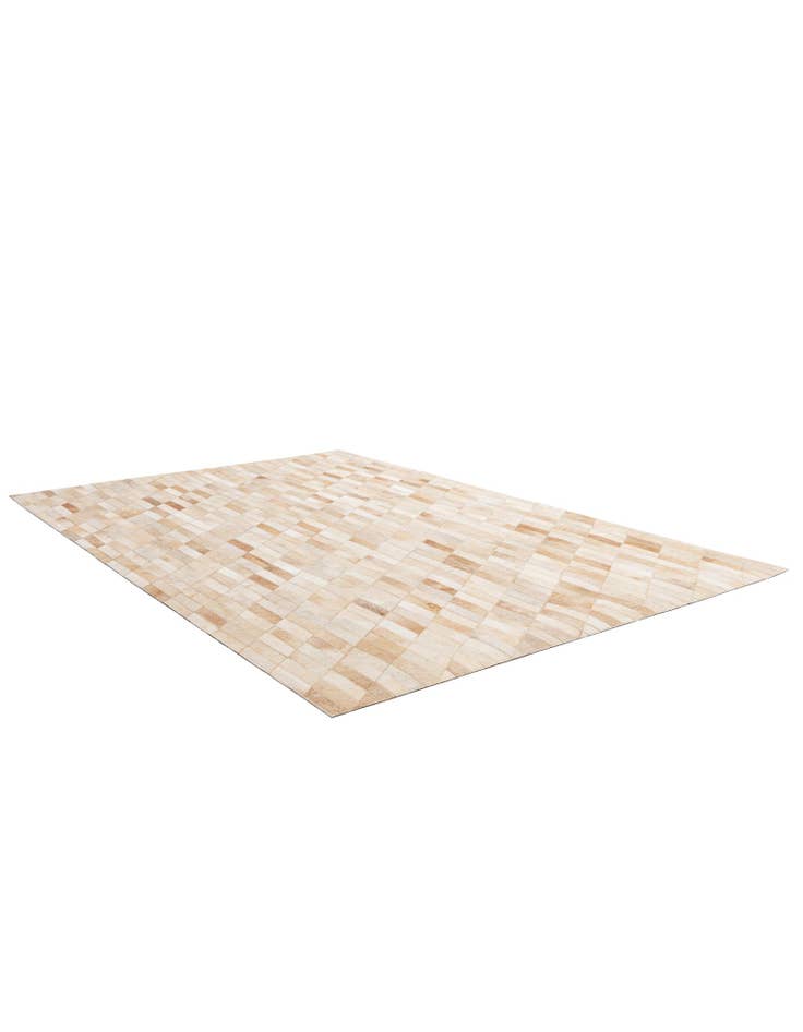 Detail image of 5' 1 x 7' 11 Cowhide - Patchwork Rug