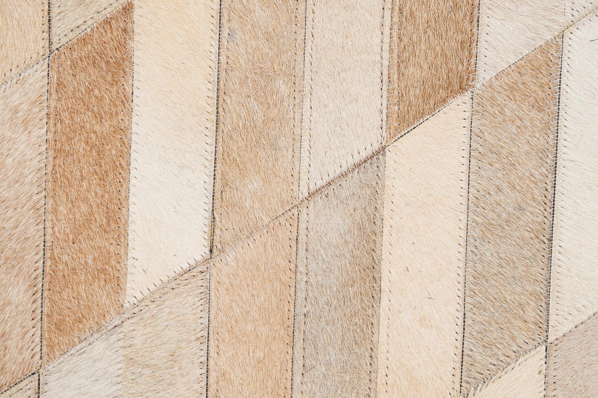 5' 1 x 7' 11 Cowhide - Patchwork Rug