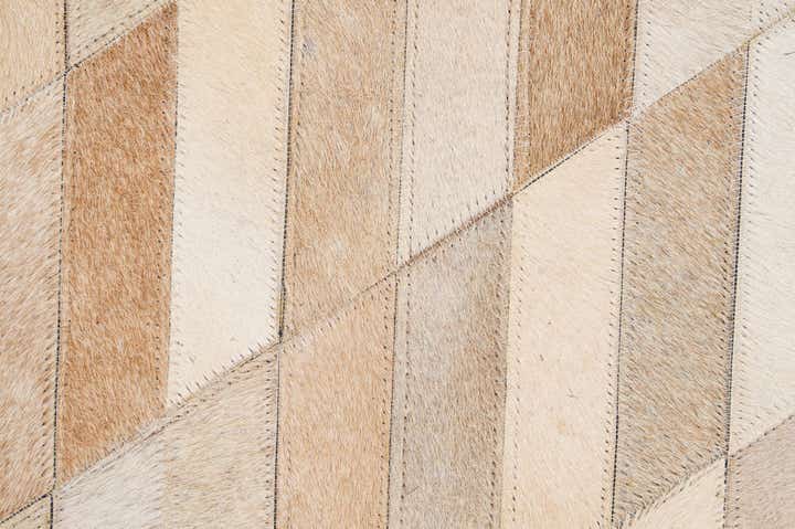 5' 1 x 7' 11 Cowhide - Patchwork Rug