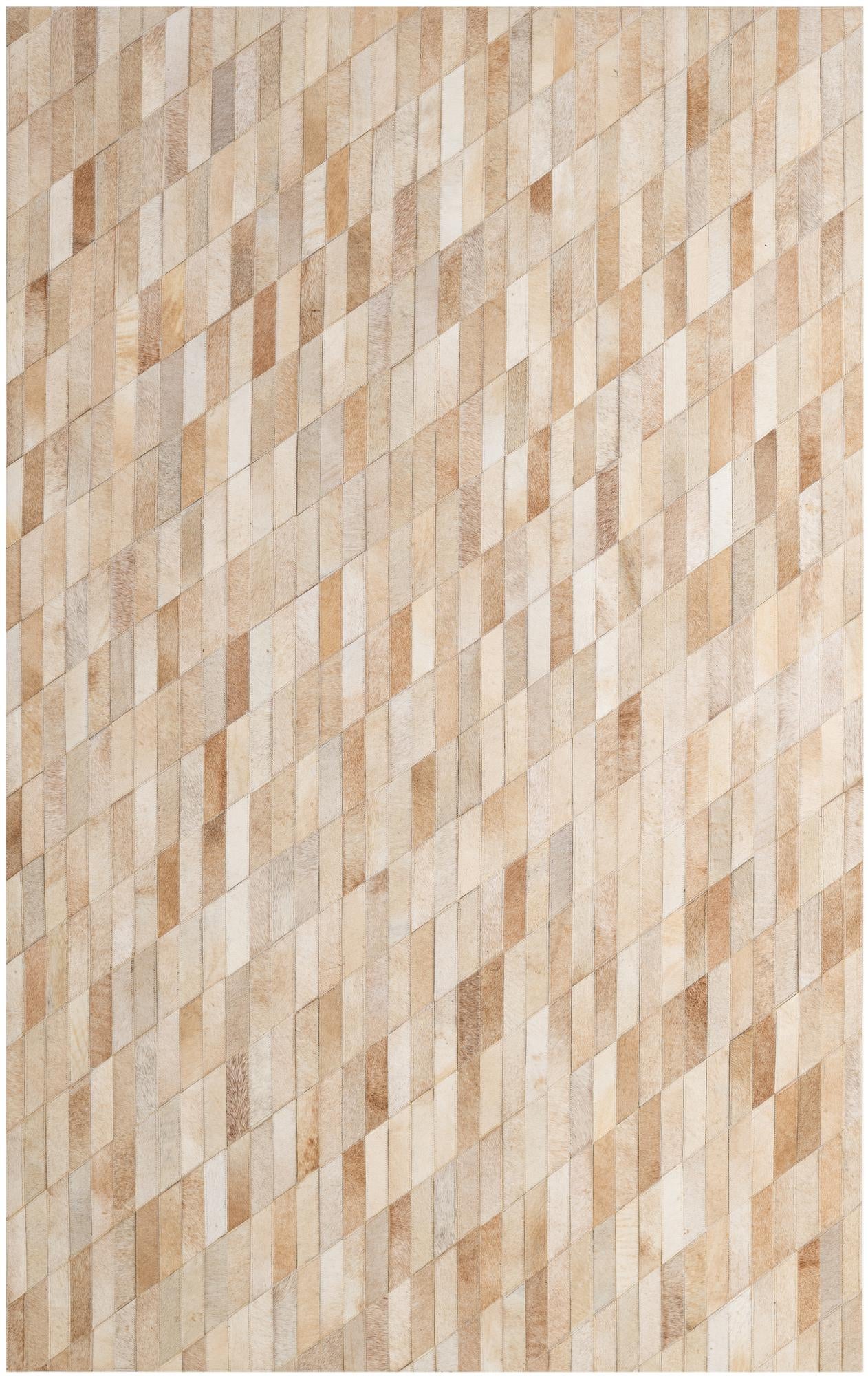 5' 1 x 7' 11 Cowhide - Patchwork Rug