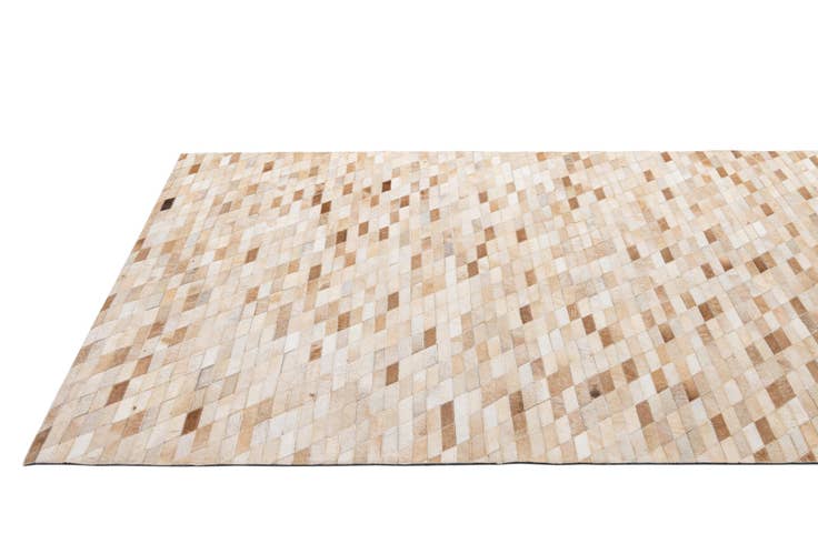 Detail image of 5' 1 x 7' 11 Cowhide - Patchwork Rug