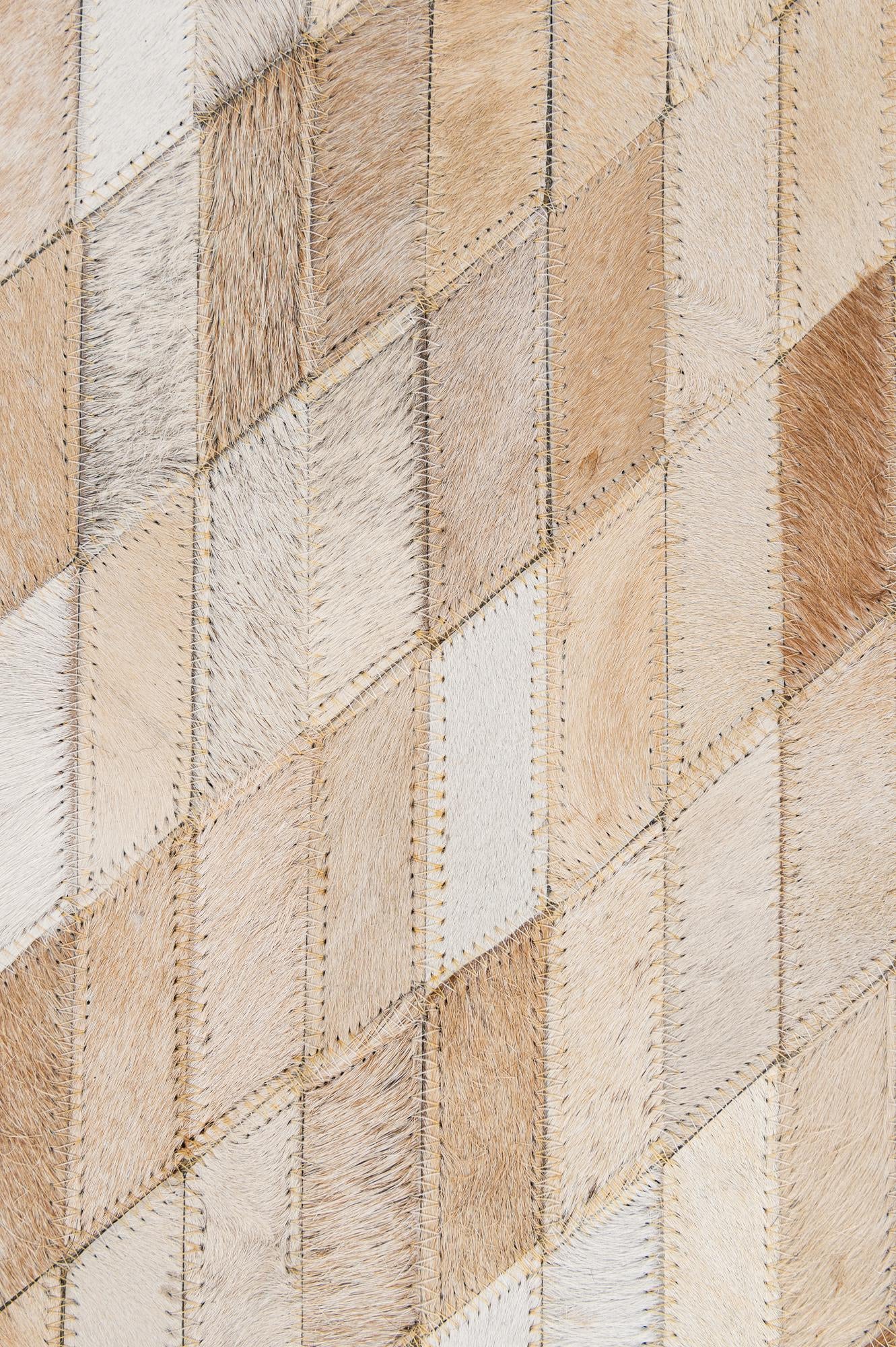 5' 1 x 7' 11 Cowhide - Patchwork Rug