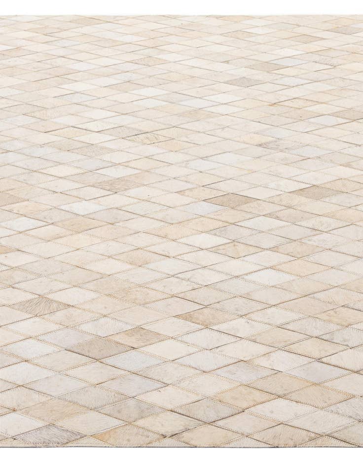 Detail image of 5' 1 x 8' 2 Cowhide - Patchwork Rug