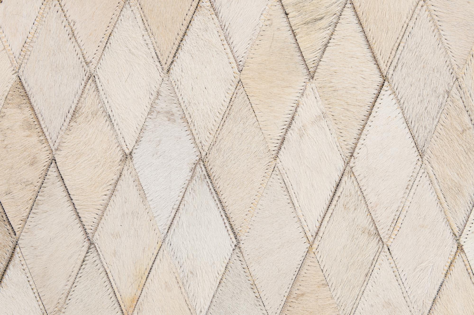 5' 1 x 8' 2 Cowhide - Patchwork Rug