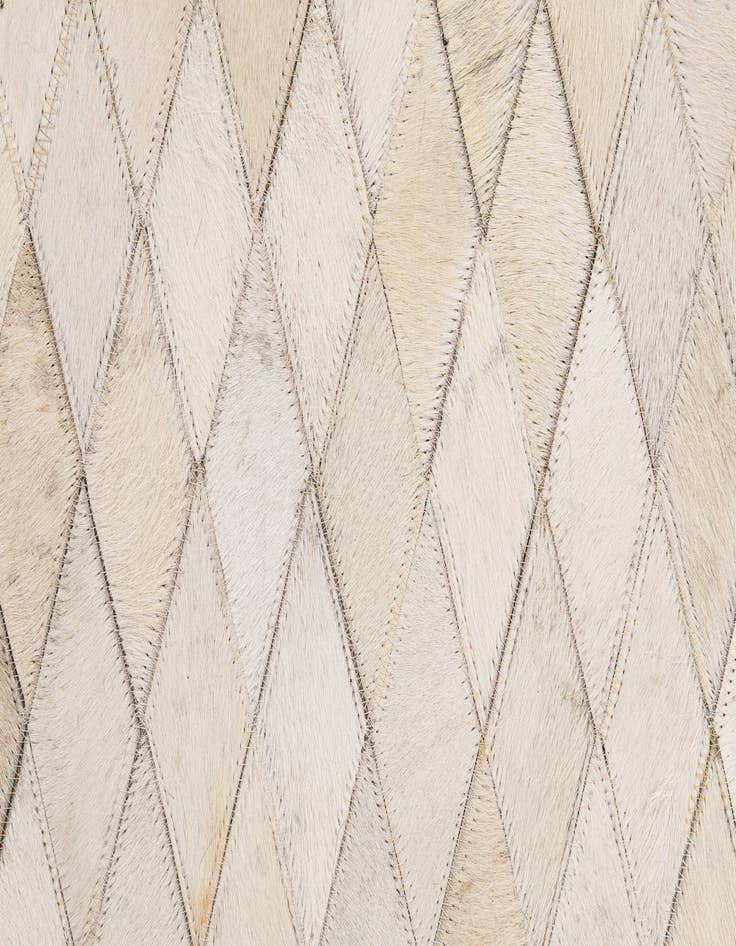 Detail image of 5' 1 x 8' 2 Cowhide - Patchwork Rug