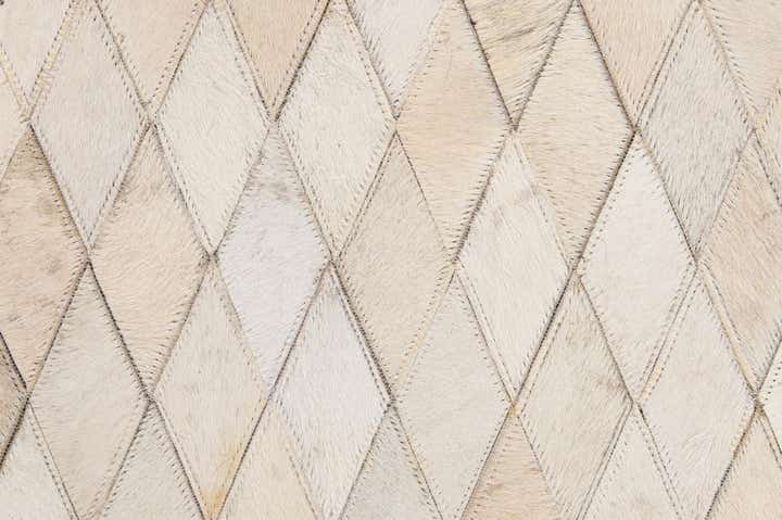 5' 1 x 8' 2 Cowhide - Patchwork Rug