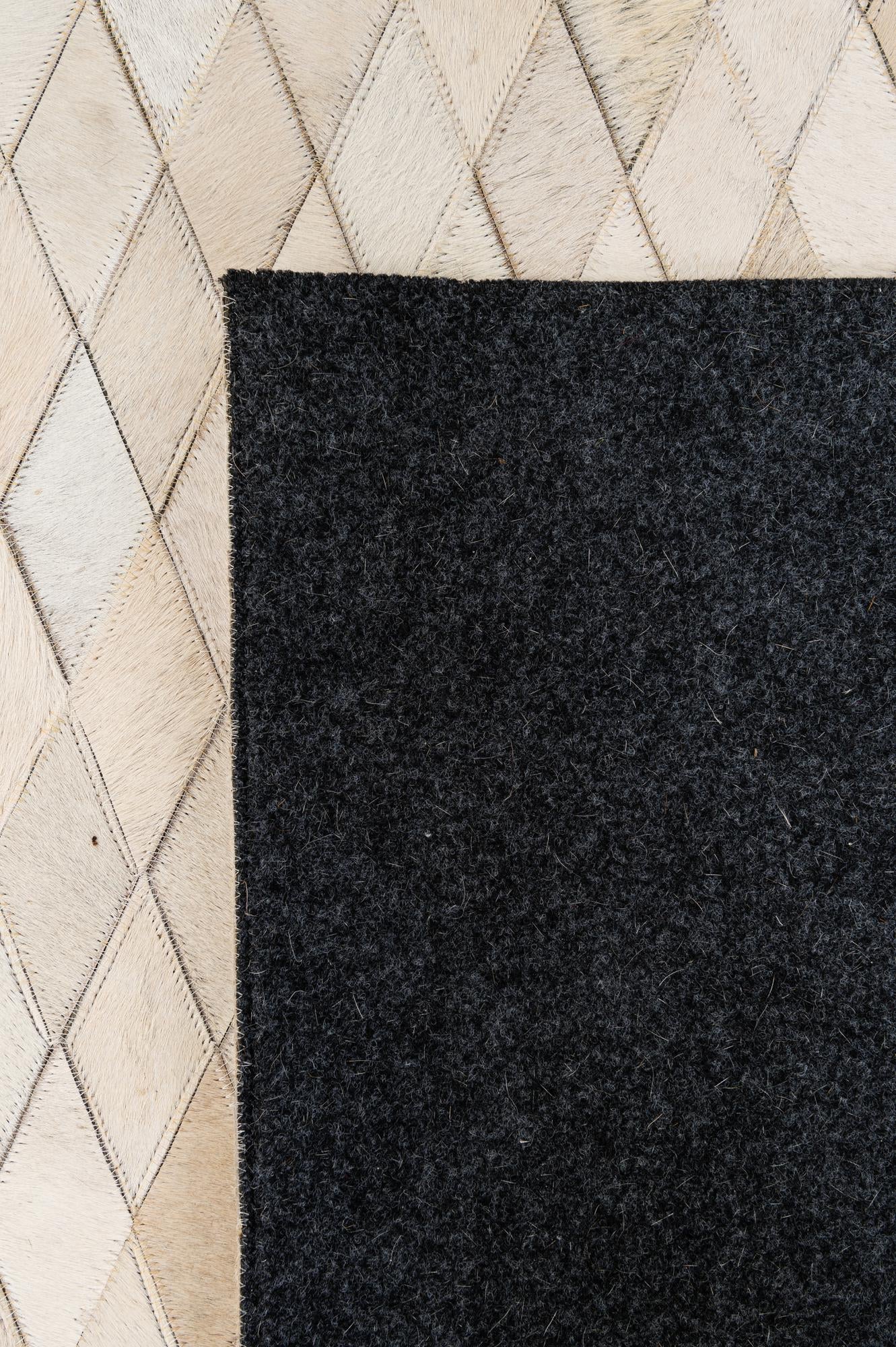5' 1 x 8' 2 Cowhide - Patchwork Rug
