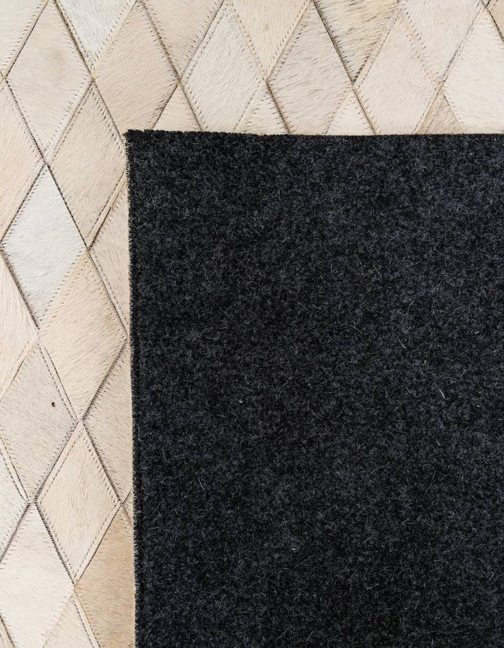 Detail image of 5' 1 x 8' 2 Cowhide - Patchwork Rug