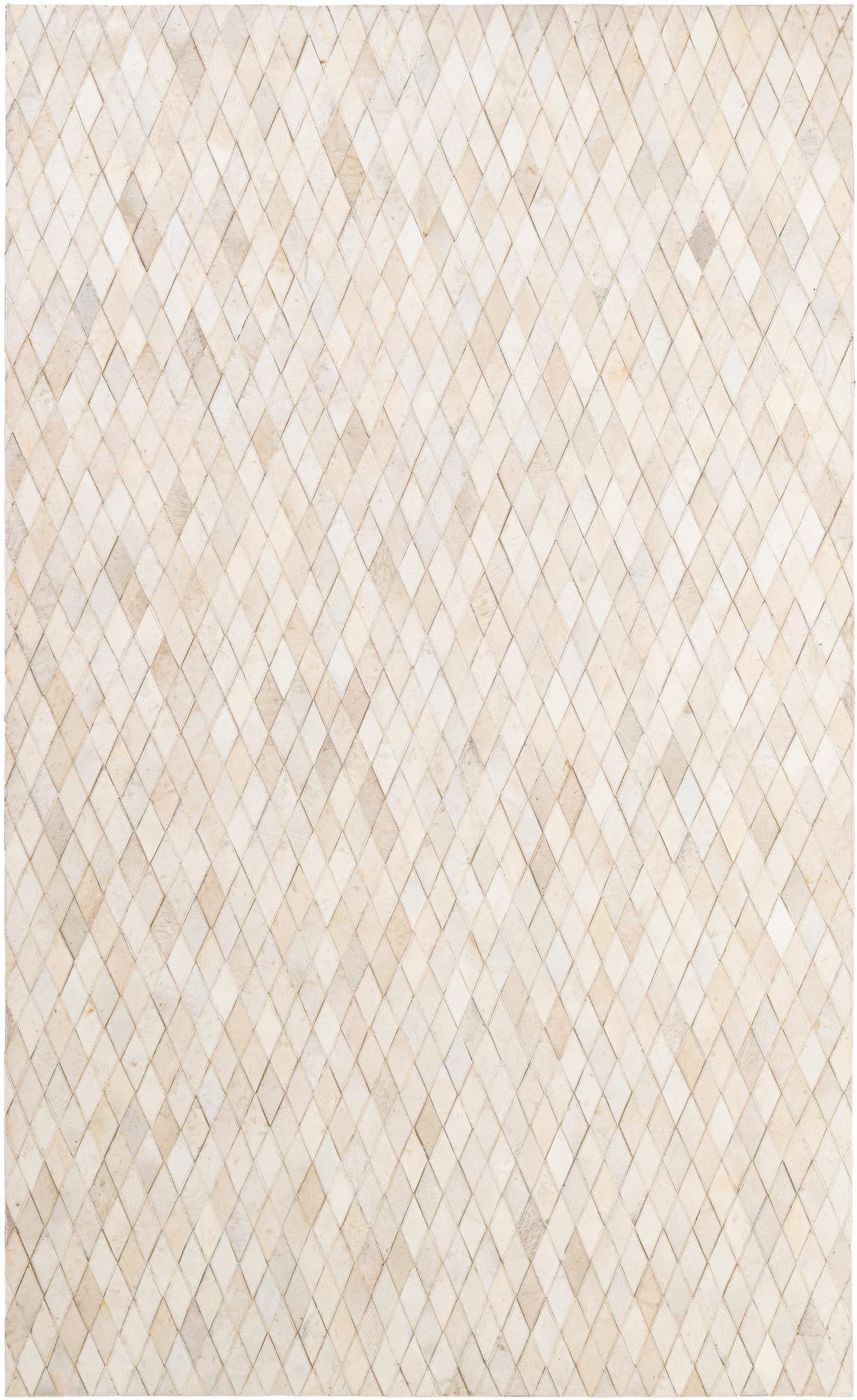 5' 1 x 8' 2 Cowhide - Patchwork Rug