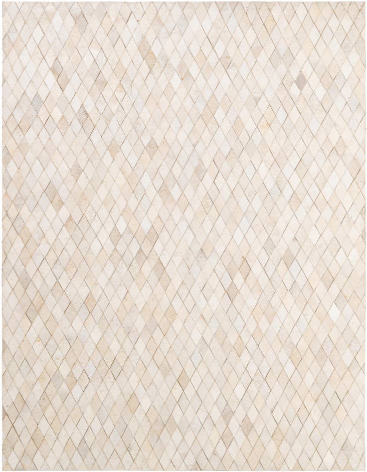 Detail image of 5' 1 x 8' 2 Cowhide - Patchwork Rug