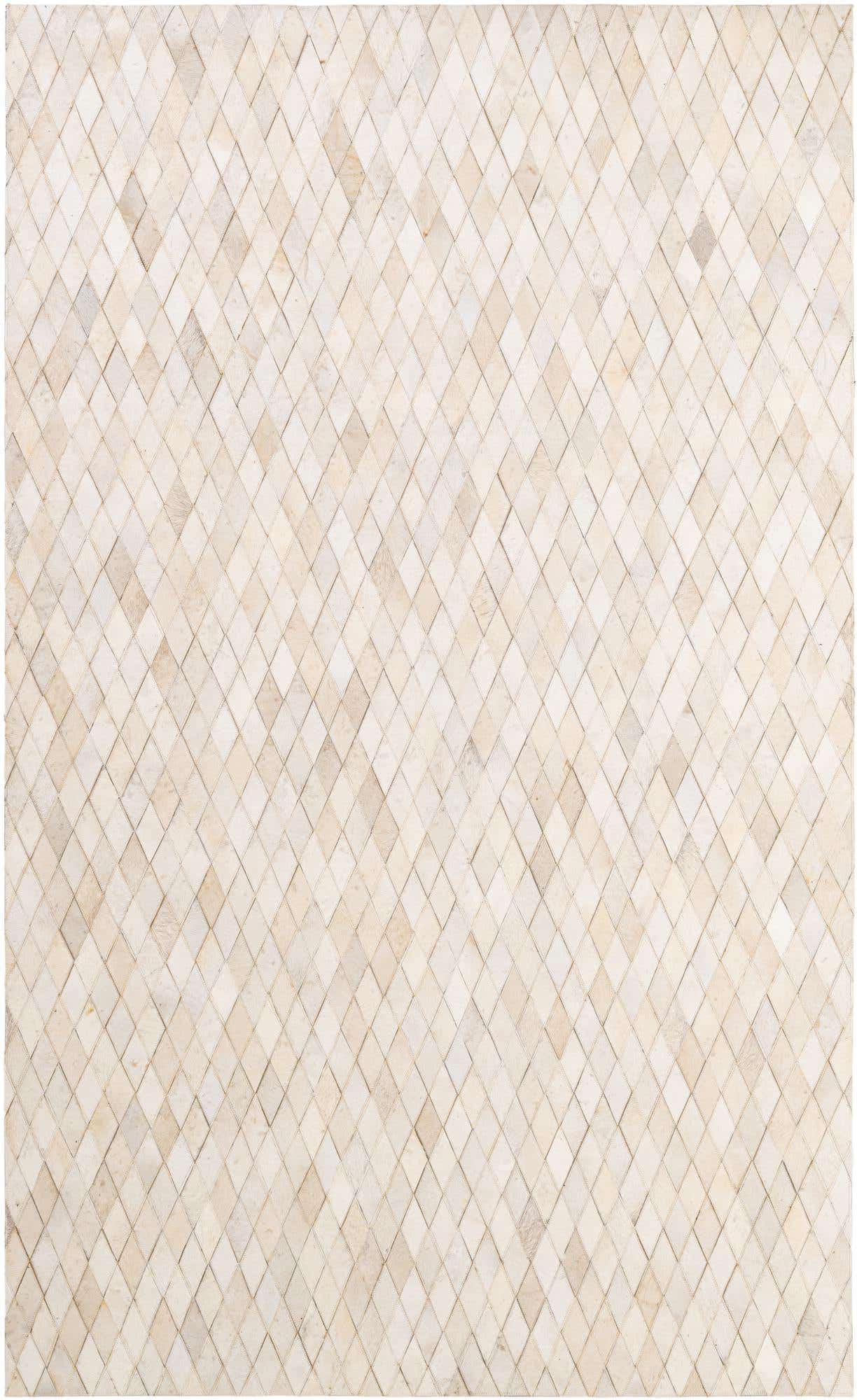 5' 1 x 8' 2 Cowhide - Patchwork Rug