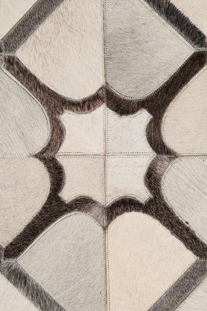 5' x 7' 11 Cowhide - Patchwork Rug