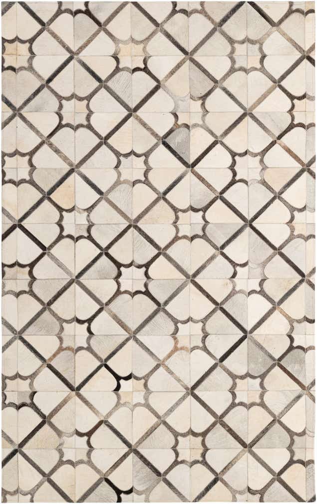 5' x 7' 11 Cowhide - Patchwork Rug
