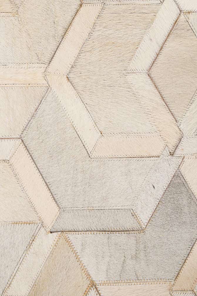 5' 1 x 7' 11 Cowhide - Patchwork Rug