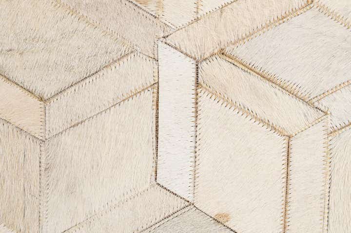 5' 1 x 7' 11 Cowhide - Patchwork Rug