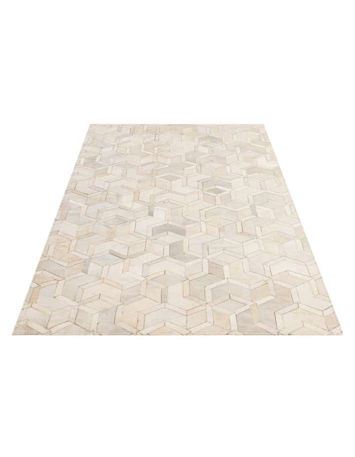 4' 11 x 7' 11 Cowhide - Patchwork Rug