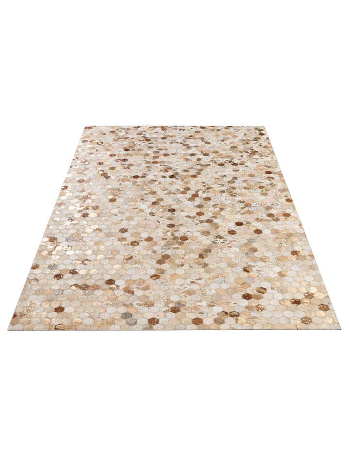 5' 1 x 7' 11 Cowhide - Patchwork Rug