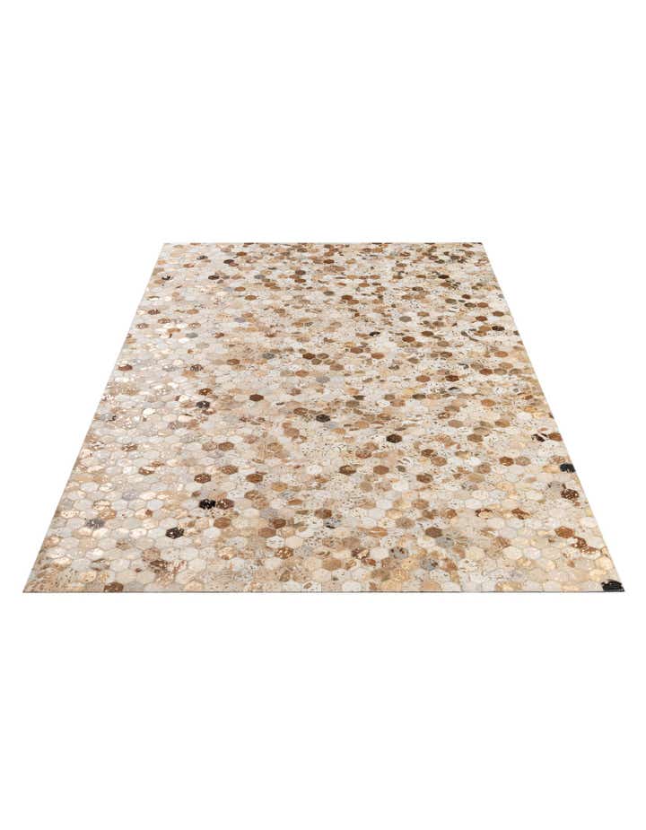 5' 1 x 8' 1 Cowhide - Patchwork Rug