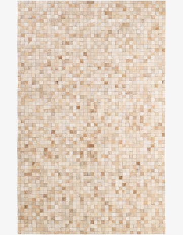 5' 2 x 8' Cowhide - Patchwork Rug