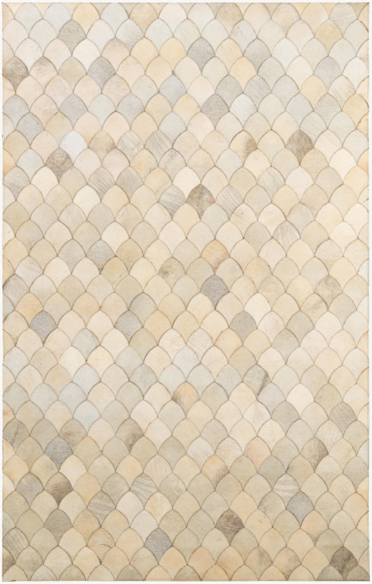 5' x 7' 11 Cowhide - Patchwork Rug