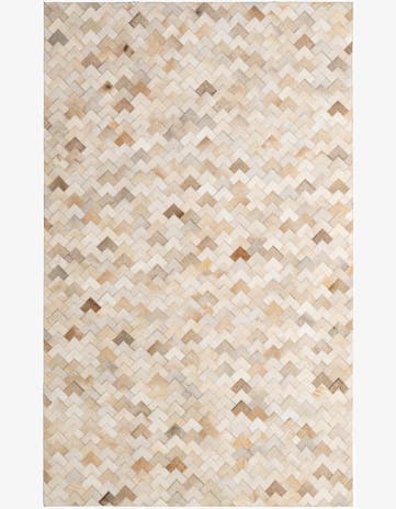 5' x 8' Cowhide - Patchwork Rug