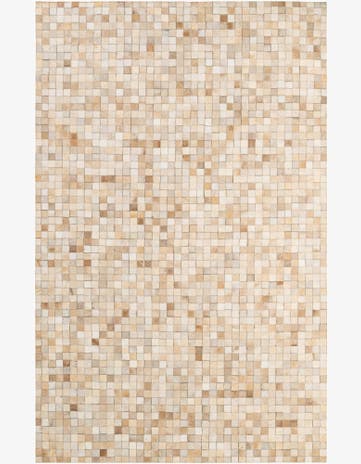 5' 1 x 8' 1 Cowhide - Patchwork Rug