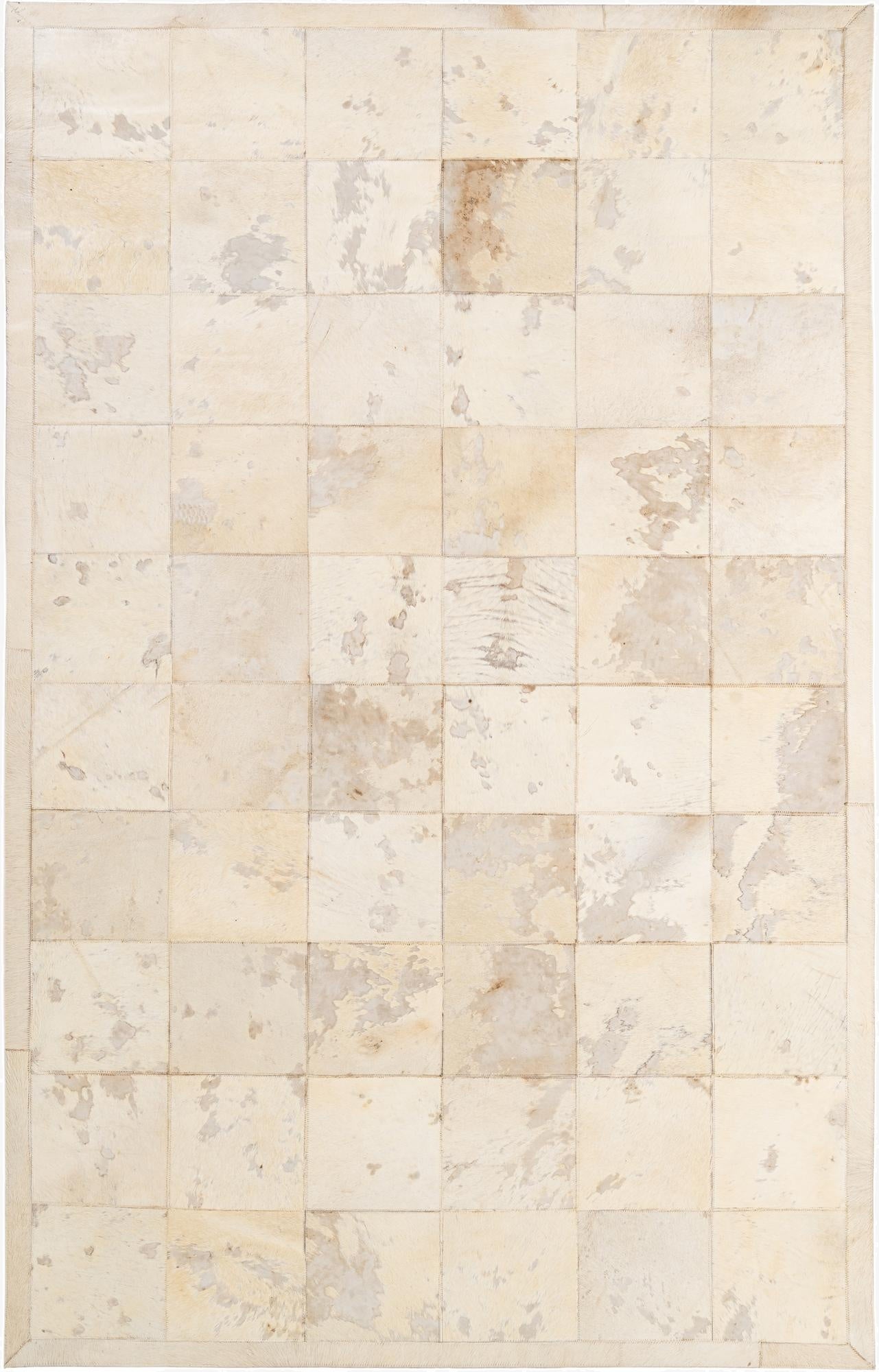 5' 2 x 7' 11 Cowhide - Patchwork Rug