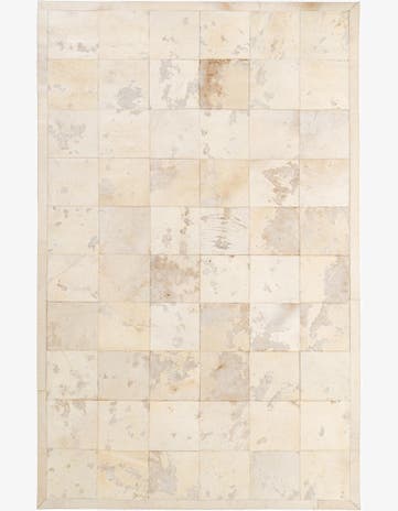 5' 2 x 7' 11 Cowhide - Patchwork Rug